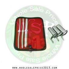  Hegar uterine dilator 3 pieces set, 7-8, 9-10, 17-18,  collin 3pcs